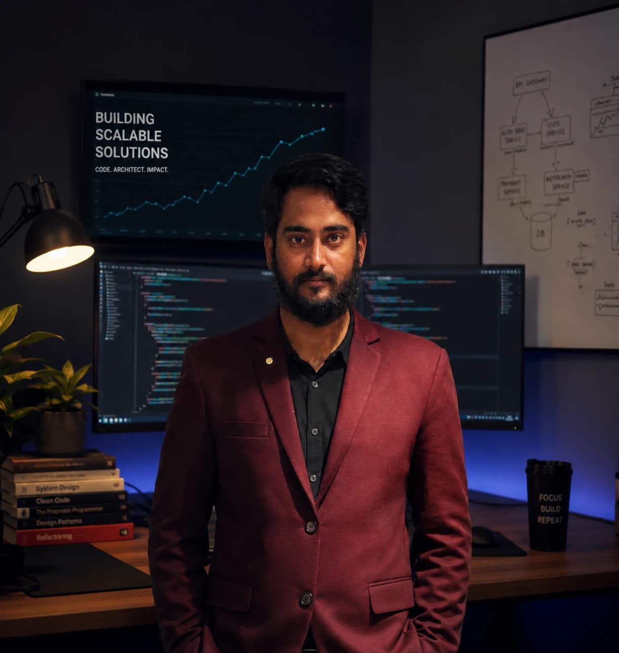 Portrait of Rehan Akhter